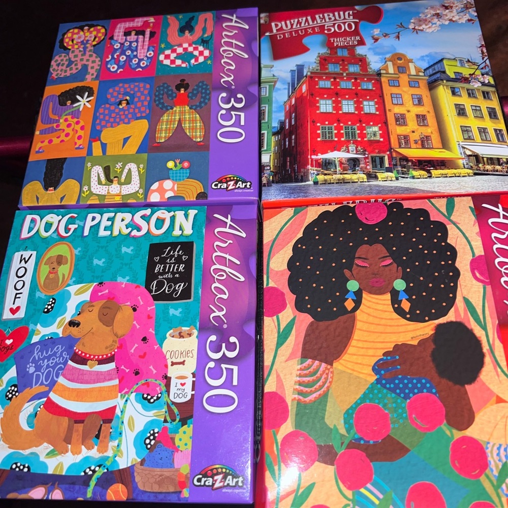 PUZZLE BUG DELUXE 500 AND ARTBOX